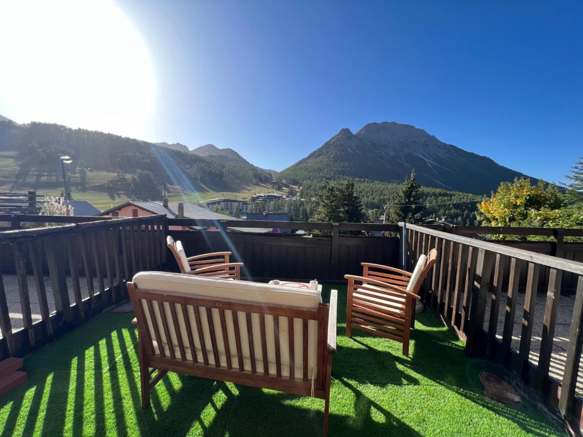 Apartmán Les Tanieres De Montgenevre - La Marmotte - Duplex 4 P Entierement Renove Avec Vue Magnifique Exteriér fotografie