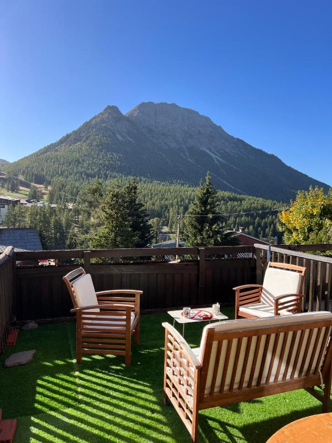 Apartmán Les Tanieres De Montgenevre - La Marmotte - Duplex 4 P Entierement Renove Avec Vue Magnifique Exteriér fotografie