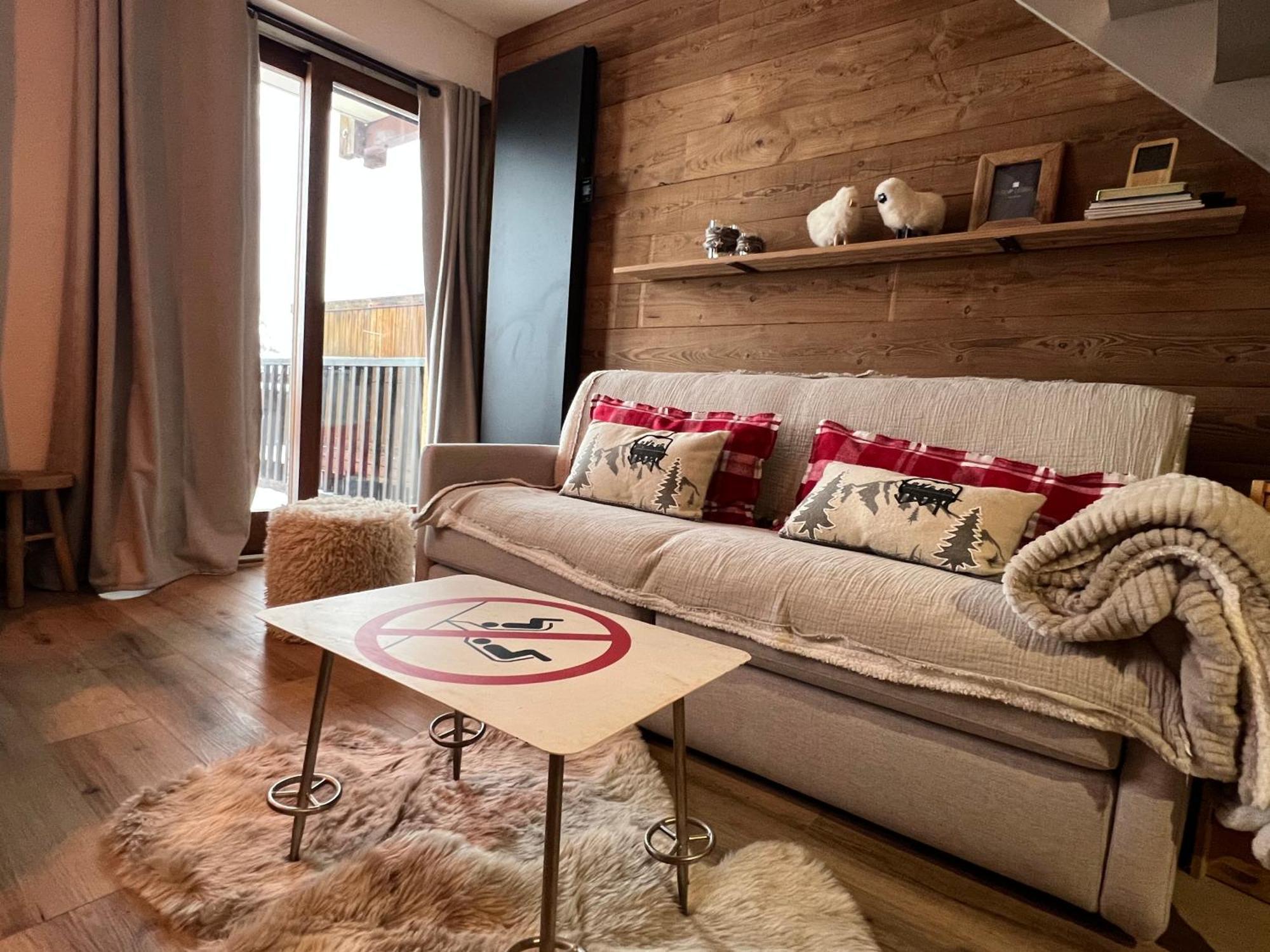 Apartmán Les Tanieres De Montgenevre - La Marmotte - Duplex 4 P Entierement Renove Avec Vue Magnifique Exteriér fotografie